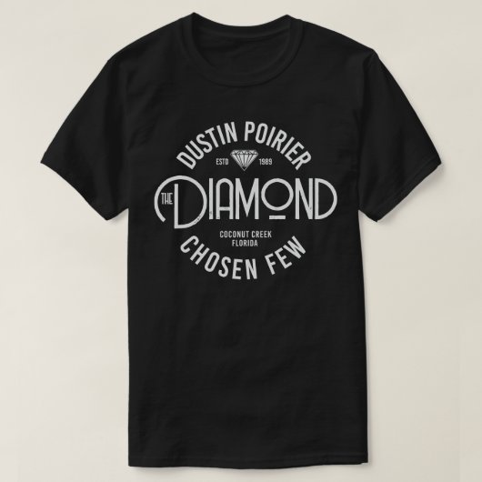 デュスティンポイリアザダイヤモンド Tシャツ (デザイン正面)