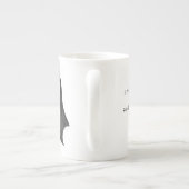 デュチェスメガンマークルフェミニスト引用文 ボーンチャイナマグカップ (裏面)