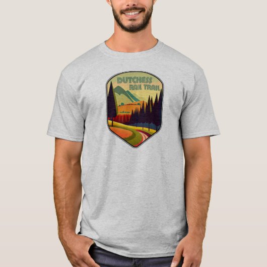 デュチェス・レール・トレイルの色 Tシャツ (正面)