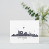 デュッセルドルフシティスカイライン ポストカード (スタンド正面)