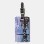 デュッセルドルフスカイラインドイツ ラゲッジタグ (正面縦)