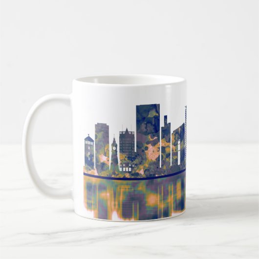 デュッセルドルフスカイライン コーヒーマグカップ (左)