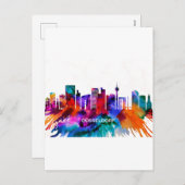 デュッセルドルフスカイライン シーズンポストカード (正面/裏面)