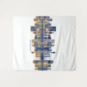 デュッセルドルフスカイライン タペストリー (正面(横))