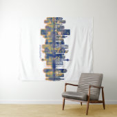 デュッセルドルフスカイライン タペストリー (インサイチュ(横))