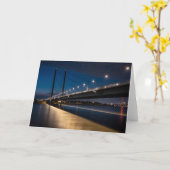 デュッセルドルフドイツ カード (黄色い花)