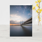 デュッセルドルフドイツ カード (黄色い花)