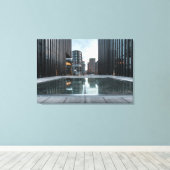 デュッセルドルフドイツ キャンバスプリント (インサイチュ (ウッドフロア))