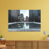 デュッセルドルフドイツ キャンバスプリント (インサイチュ (リビング))