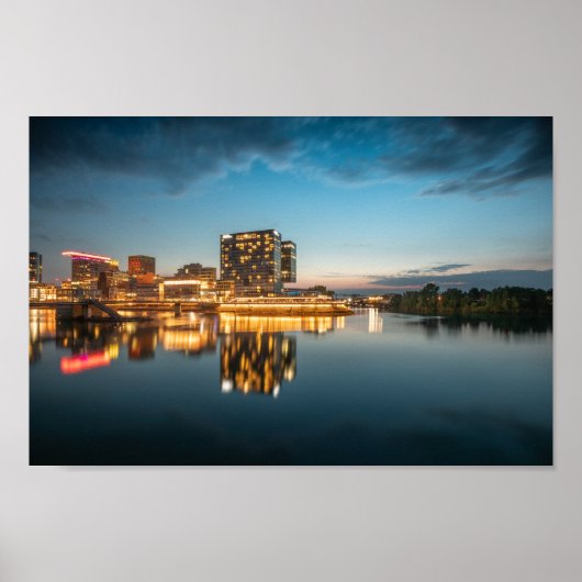 デュッセルドルフドイツ ポスター (正面)