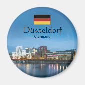 デュッセルドルフドイツ マグネット (正面)