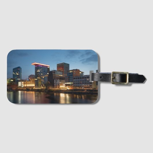 デュッセルドルフドイツ ラゲッジタグ (正面横)