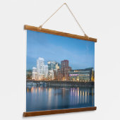 デュッセルドルフドイツ 吊り下げ型タペストリー (傾斜あり)