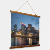 デュッセルドルフドイツ 吊り下げ型タペストリー (傾斜あり)