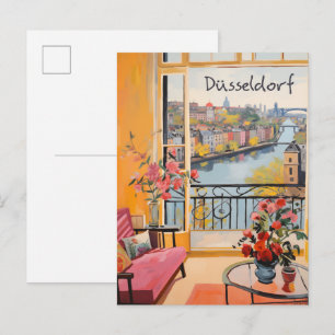 デュッセルドルフ ドイツ 旅行 都市 絵画 美意識 ポストカード