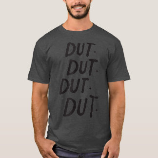 デュットドラム隊ドラムラインマーチングバンドドラマー Tシャツ