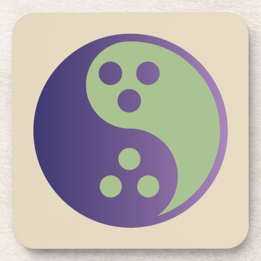 デュディズムスクエアコースターセット6 コースター (正面)