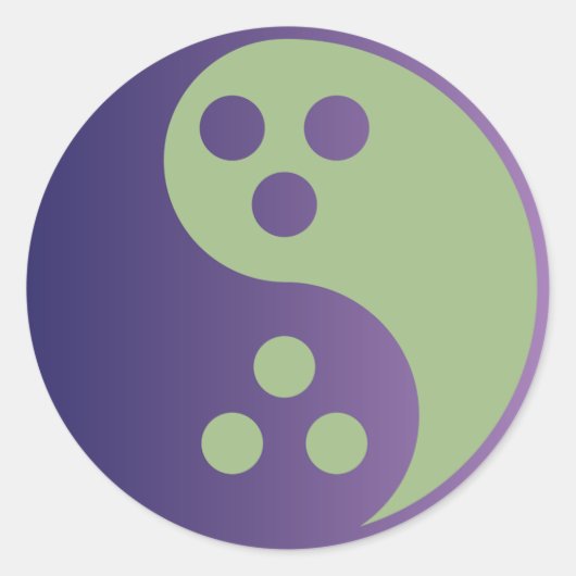 デュディズム大型丸いシール ラウンドシール (正面)