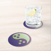 デュディズム陰陽コースター（ラウンド） ラウンドペーパーコースター (インサイチュ)