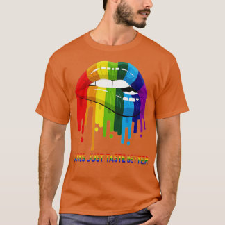 デュデジャストエイターLGBプライド Tシャツ