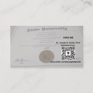 デュデスト比喩家 名刺