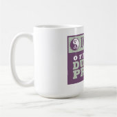 デュデズム公式のデュデスト司祭マググ コーヒーマグカップ (左)