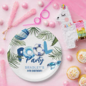 デュデプクールールパーティーボーイ誕生日 ペーパープレート (パーティー)