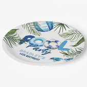 デュデプクールールパーティーボーイ誕生日 ペーパープレート (アングル)