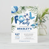 デュデプクールールパーティーボーイ誕生日 招待状 (スタンド正面)