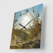 デュネングラスウントミーア – スクエア壁時計 (傾斜)