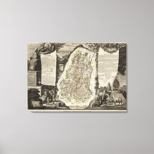 デュハウート・ライン省 キャンバスプリント (正面)