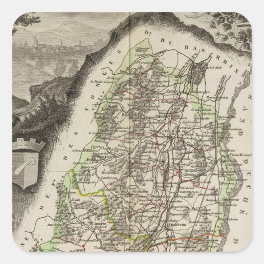 デュハウート・ライン省 スクエアシール (正面)