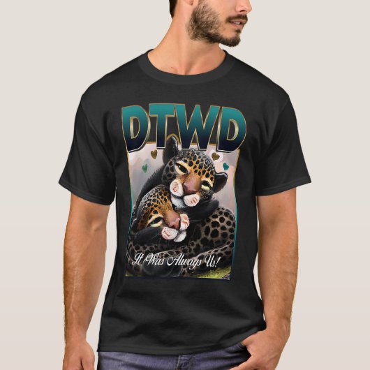 デュバル Till We Die 私たちはずっとネコ Tシャツ (正面)