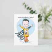 デュパすごいーボーイはがき ポストカード (スタンド正面)