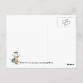 デュパすごいーボーイはがき ポストカード (裏面)