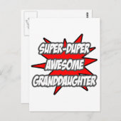 デュパすごいー素晴らし孫娘 ポストカード (正面/裏面)