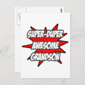 デュパすごいー素晴らし孫 ポストカード (正面/裏面)