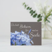 デュビストバルサムフュルメインゼーレ！ ポストカード (スタンド正面)