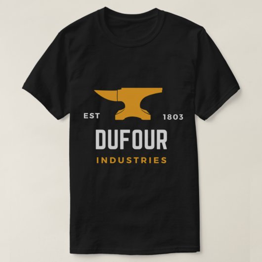 デュフォー産業 Tシャツ (デザイン正面)