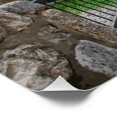 デュブロヴニクのナローストーン通り ポスター (コーナー)