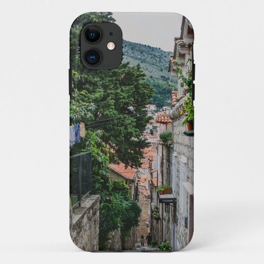 デュブロヴニクのナローストーン通り Case-Mate iPhoneケース (裏面)