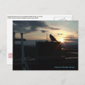 デュボイス書庫のはがきの《鳥》ハヤブサ ポストカード (正面/裏面)