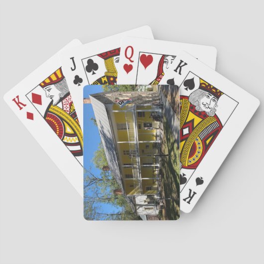 デュボワファミリーオールドフォート自転車トランプ トランプ (裏面)