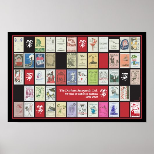 デュラム・サヴォヤード40周年記念ポスター ポスター (正面)