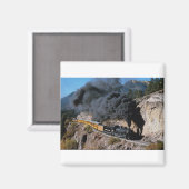 デュランゴとシルバートン鉄道、No. 481、ベアクレー マグネット (正面/裏面)