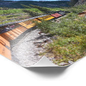 デュランゴに戻る狭軌列車 フォトプリント            (角)