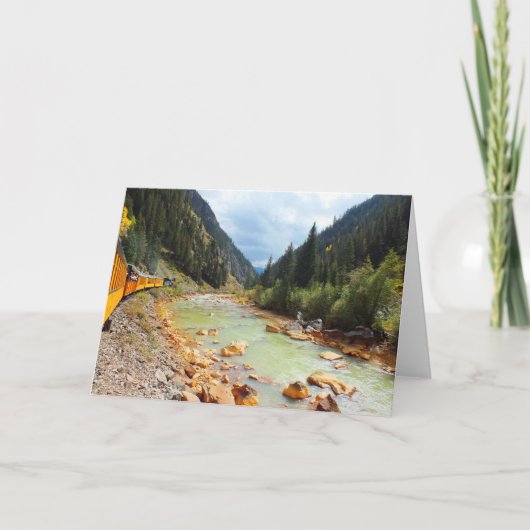 デュランゴへの蒸気機関車 シーズンカード (正面)