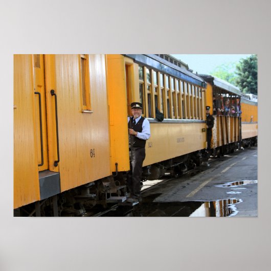 デュランゴ電車区に到着 ポスター (正面)