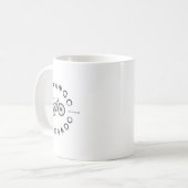 デュランゴ コロラド マウンテンバイク T コーヒーマグカップ (正面左)