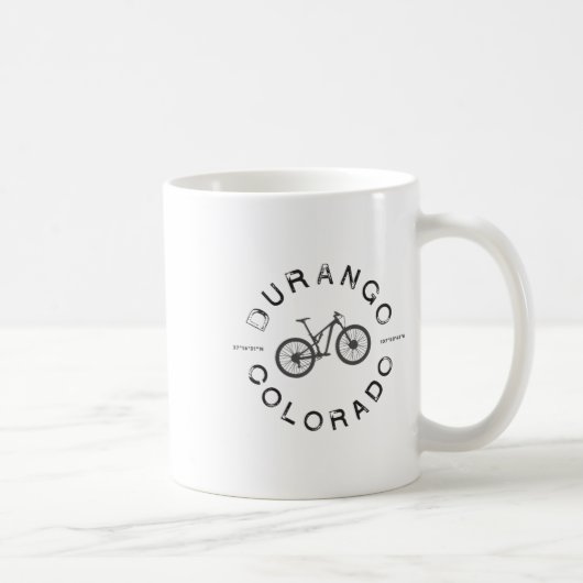 デュランゴ コロラド マウンテンバイク T コーヒーマグカップ (右)